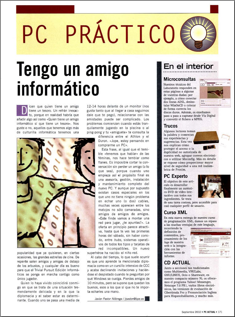 Tengo un amigo informático