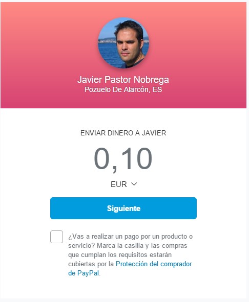 ¿Pagarías 10 céntimos por este artículo? Buen invento este de PayPal