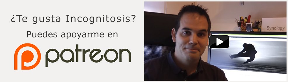 Puedes apoyar a Incognitosis en Patreon